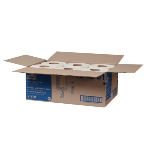 121201-caseopen-2 Tork Centerfeed Towel White 6x600