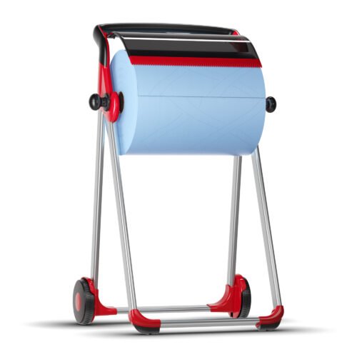 6520281-06 Tork W1 Floor Stand Disperse Blackred