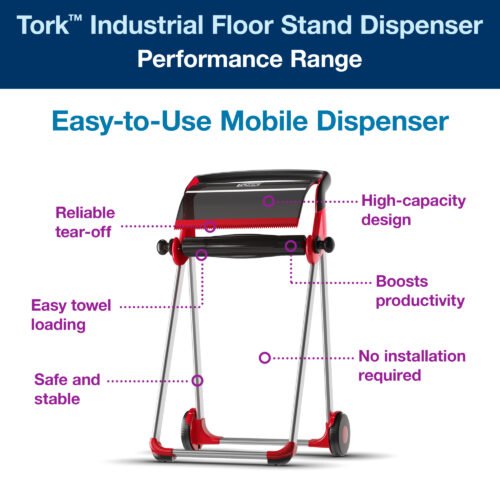 6520281-e-com-2-feature-1-product-overview-na Tork W1 Floor Stand Disperse Blackred