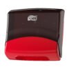 6540281-01 Tork Folded Wipercloth Dispenser Red