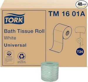 Tork Universal Bath Tissue Roll, 2-Ply