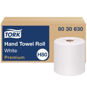 Tork® H80 Hand Towel Roll - White 1-Ply 6x600