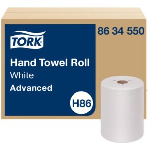 Tork® H86 Hand Towel Roll - White 1-Ply 12x450