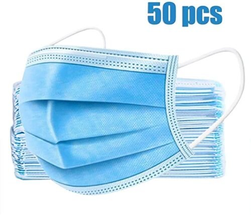 Medical Face Mask 3ply 50 Per Box