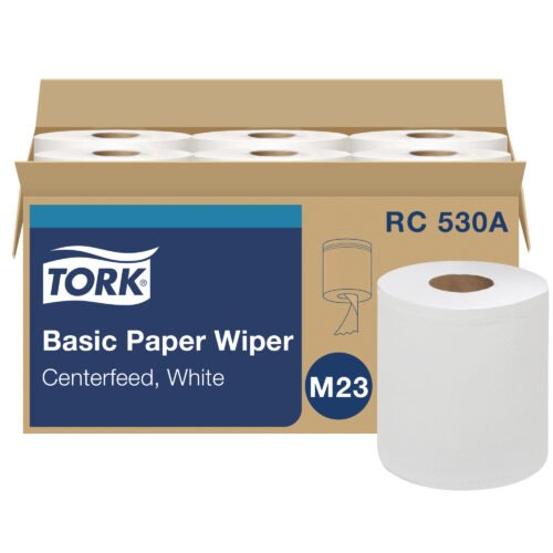 rc530-e-com-1b-1007-3286622904-na TorkĀ® M23 Centerfeed Hand Towel - White 2-Ply 6x530 Sheets