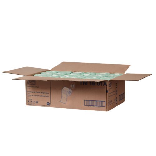 tm1601a-caseopen-2 Tork Universal Bath Tissue Roll, 2-Ply